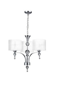 AZZARDO lampa wisząca IMPRESS 3 biała