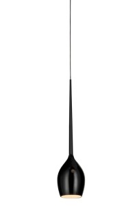 AZZARDO lampa wisząca IZZA 1 czarna