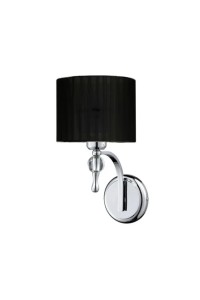 AZZARDO lampa ścienna IMPRESS czarna