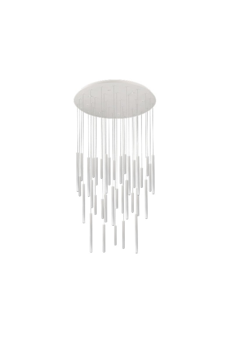 AZZARDO lampa wisząca ILIOS 36 3-STEP     DIMM biała
