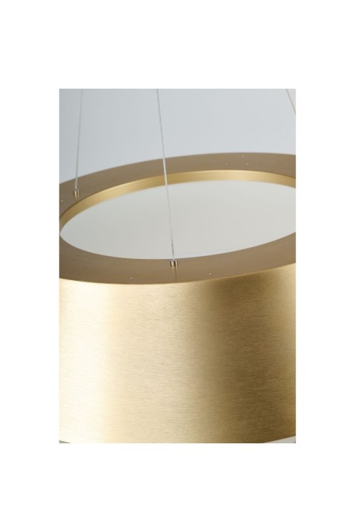 AZZARDO lampa wisząca EMMA 60 CCT         z pilotem złota