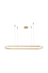 AZZARDO lampa wisząca ELENA 150 DIMM      złota