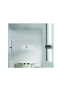AZZARDO lampa ścienna GRAZIANO WALL 55    czarna