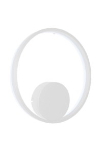 AZZARDO lampa ścienna HALO 40 WALL biała