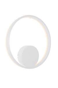 AZZARDO lampa ścienna HALO 40 WALL biała