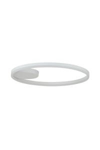 AZZARDO lampa sufitowa / plafon HALO 80   biała