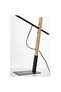 AZZARDO lampa biurkowa GARDA TABLE        czarna
