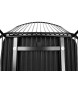 Krzesło barowe MILES czarne 76