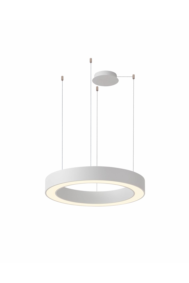 AZZARDO lampa wisząca MARCO 120 CCT       z pilotem biała