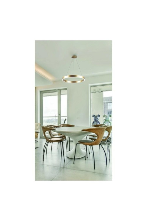 AZZARDO lampa wisząca MARCO 60 CCT        z pilotem złota