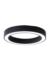 AZZARDO lampa sufitowa / plafon MARCO     TOP 40 3000K czarna