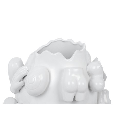KARE wazon dekoracyjny BODY PARTS 37cm biały