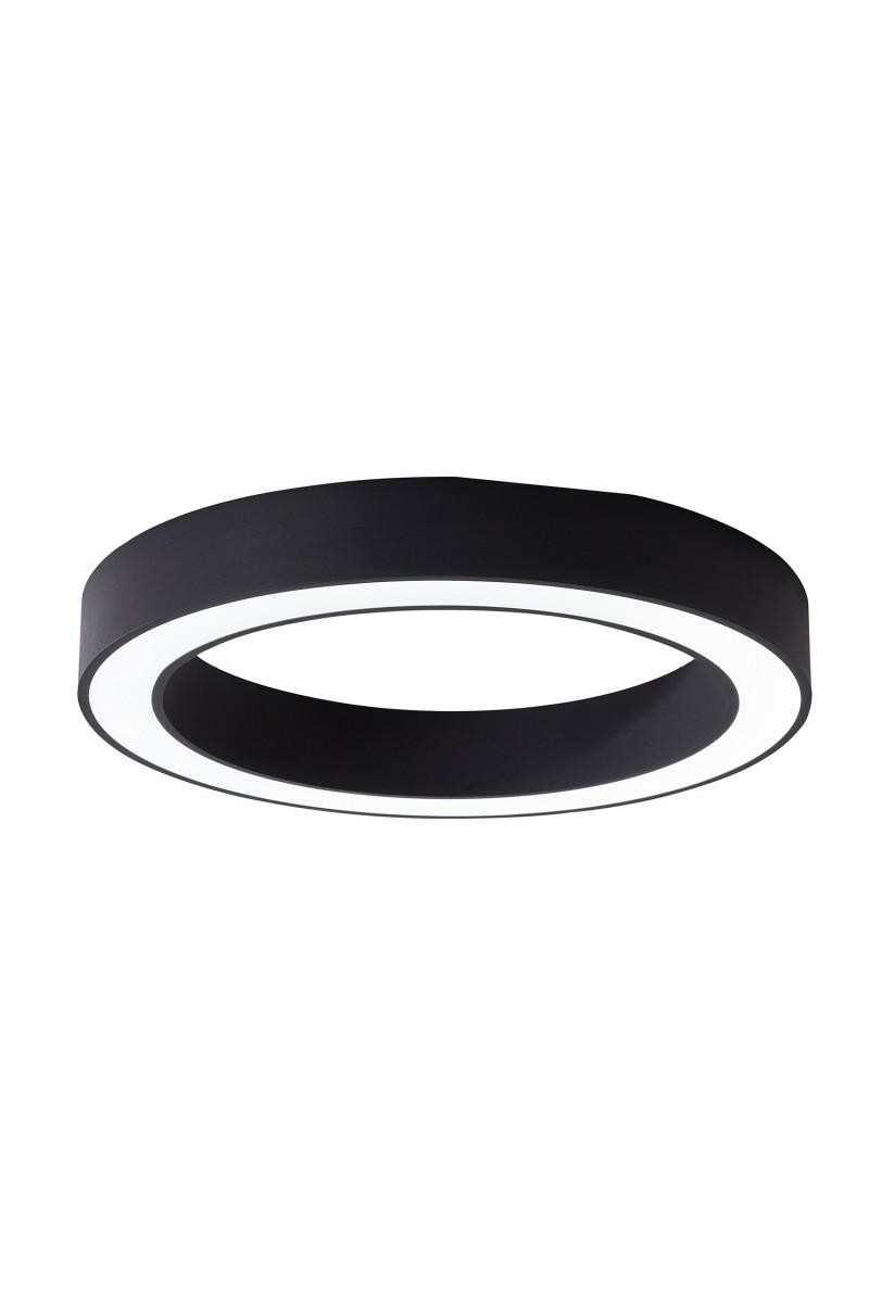 AZZARDO lampa sufitowa / plafon MARCO     TOP 60 CCT z pilotem czarna