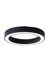 AZZARDO lampa sufitowa / plafon MARCO     TOP 60 CCT z pilotem czarna