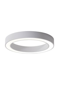 AZZARDO lampa sufitowa / plafon MARCO     TOP 60 CCT z pilotem biała