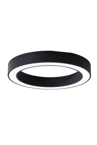 AZZARDO lampa sufitowa / plafon MARCO     TOP 80 CCT z pilotem czarna