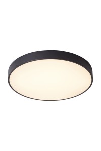 AZZARDO lampa sufitowa / plafon MARCELLO  TOP 80 CCT SWITCH czarna