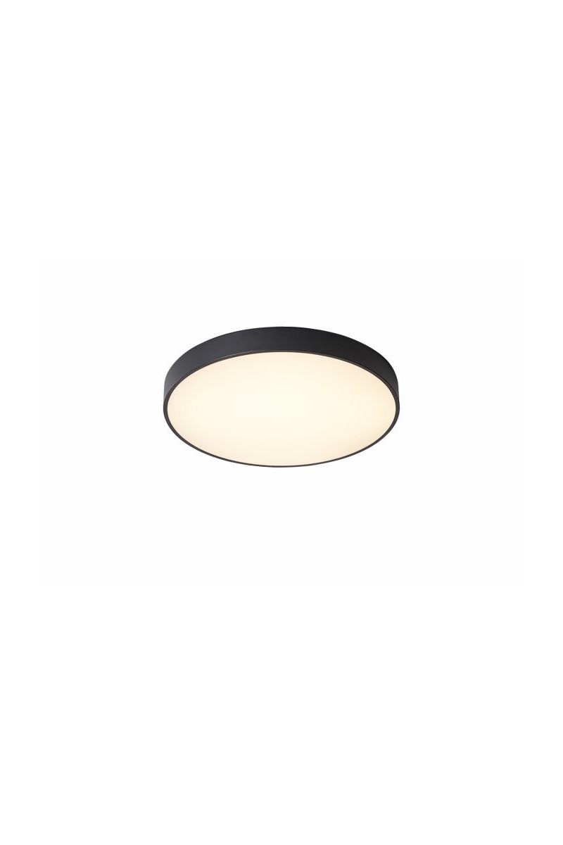 AZZARDO lampa sufitowa / plafon MARCELLO  TOP 60 CCT SWITCH czarna