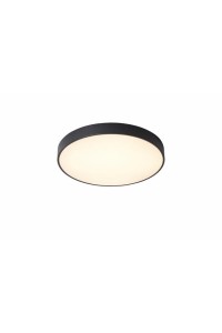 AZZARDO lampa sufitowa / plafon MARCELLO  TOP 60 CCT SWITCH czarna