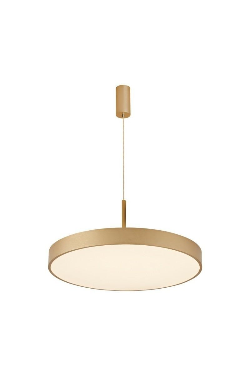 AZZARDO lampa wisząca MARCELLO 40 CCT     z pilotem złota