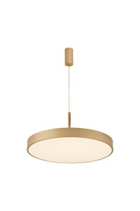 AZZARDO lampa wisząca MARCELLO 40 CCT     z pilotem złota