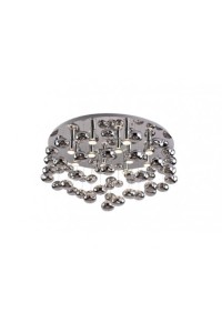 AZZARDO lampa sufitowa / plafon LUVIA     D80 chromowana