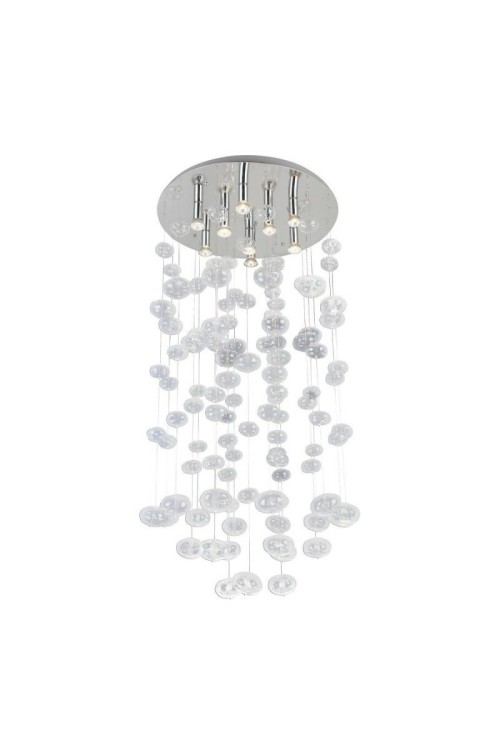 AZZARDO lampa wisząca LUVIA 125 XL        transparentna