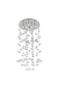 AZZARDO lampa wisząca LUVIA 125 XL        transparentna