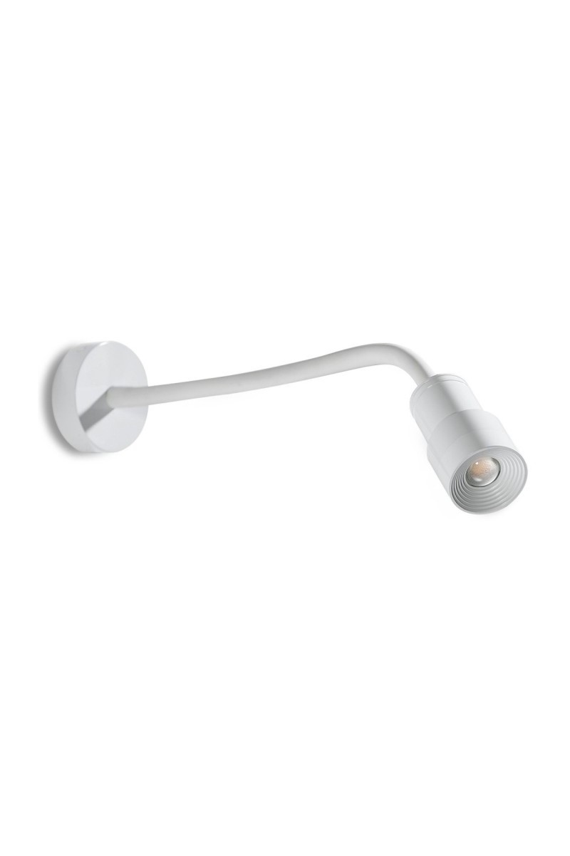 AZZARDO lampa ścienna LUMI FLEX biała