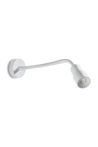 AZZARDO lampa ścienna LUMI FLEX biała