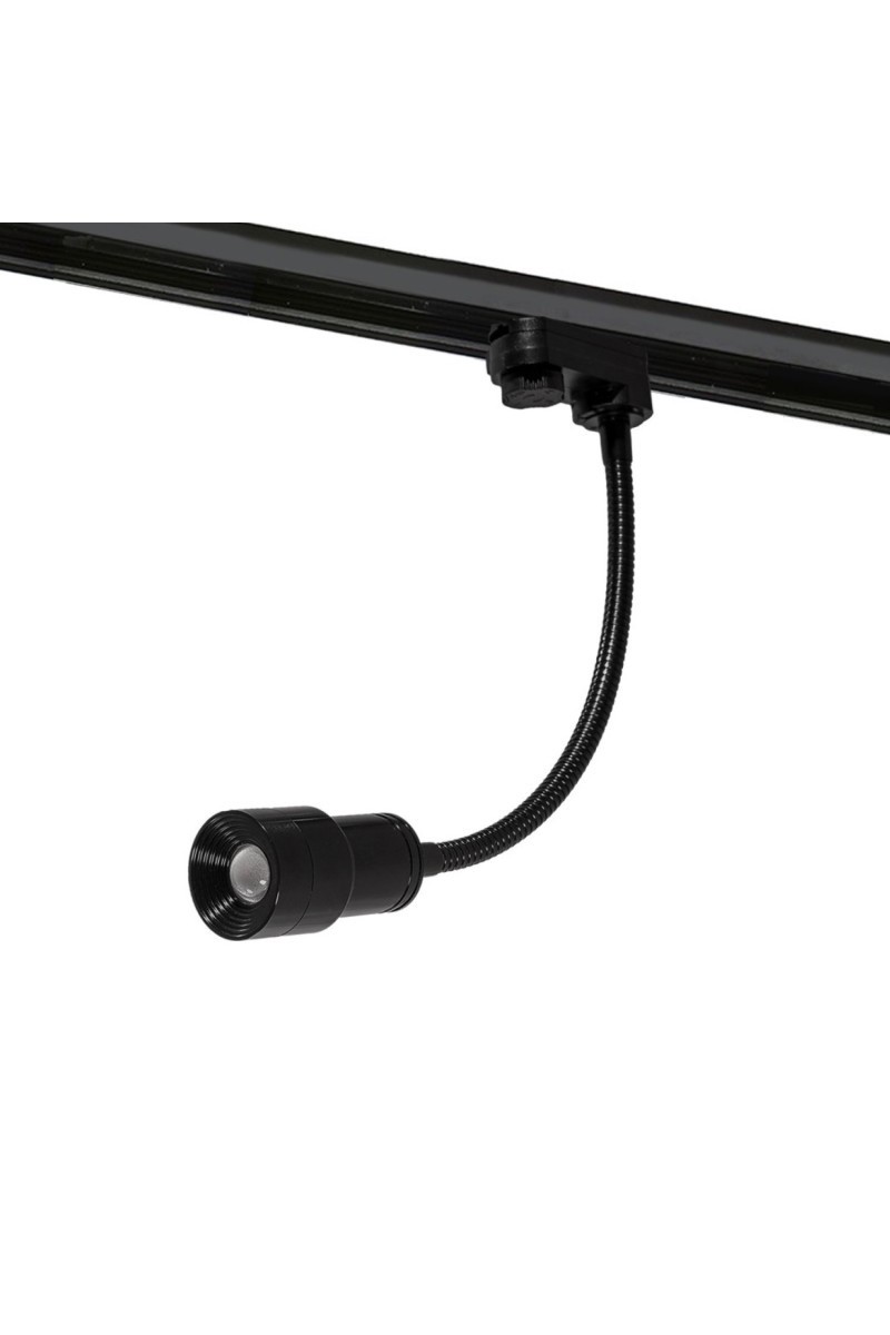 AZZARDO lampa szynowa LUMI FLEX 3LINE 5W  3000K czarna