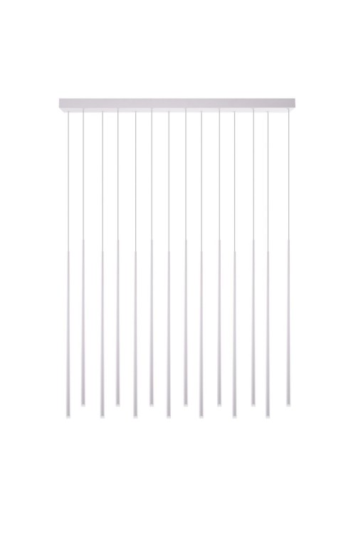AZZARDO lampa wisząca LOUISE 14 biała