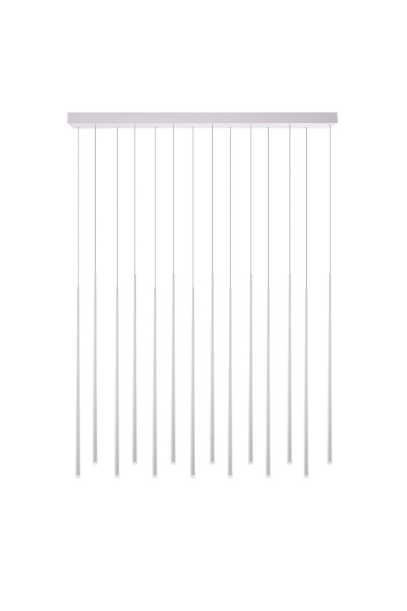 AZZARDO lampa wisząca LOUISE 14 biała