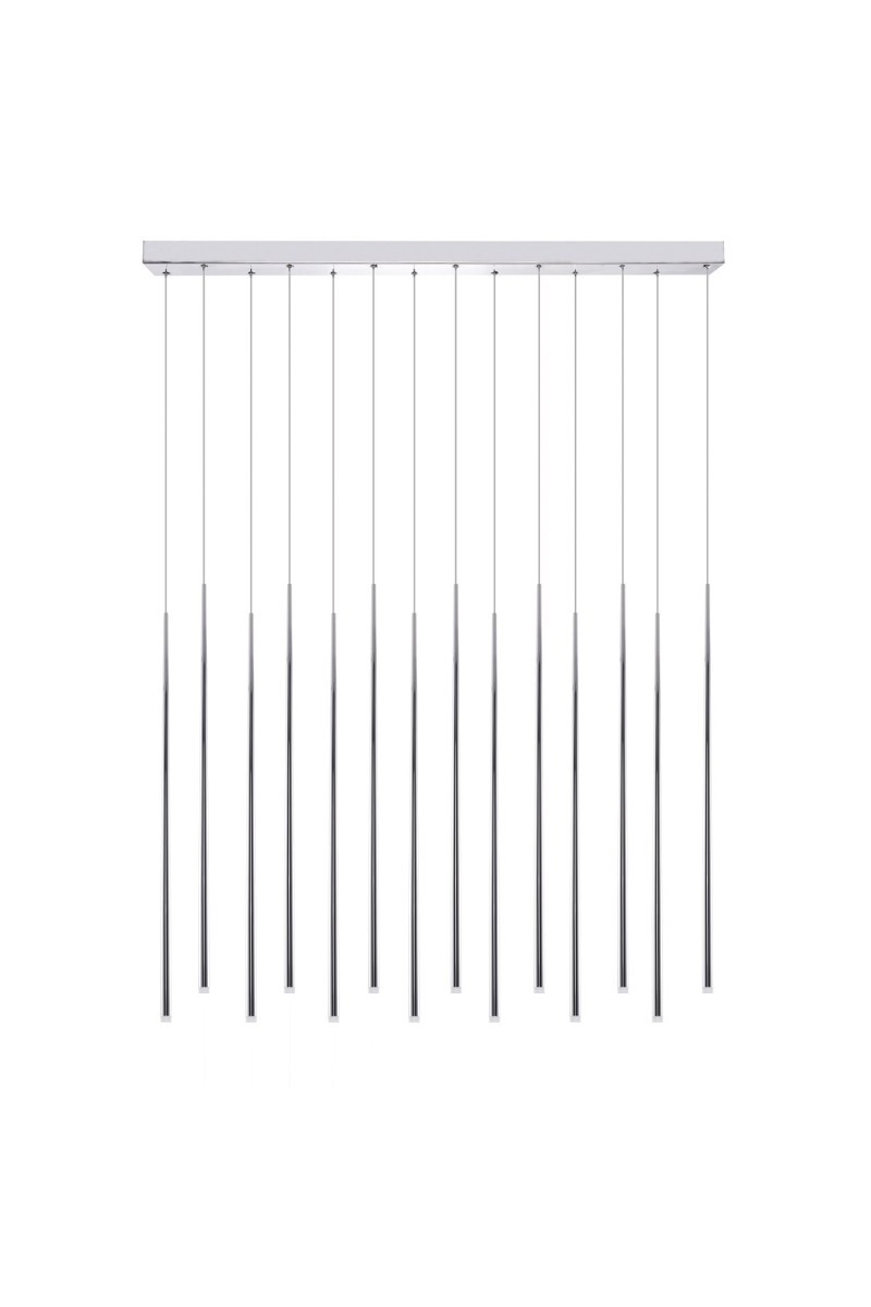 AZZARDO lampa wisząca LOUISE 14           chromowana