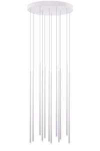 AZZARDO lampa wisząca LOUISE 12 biała