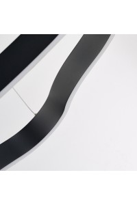 AZZARDO lampa wisząca MIRABELLA 120       3000K DIMM czarna