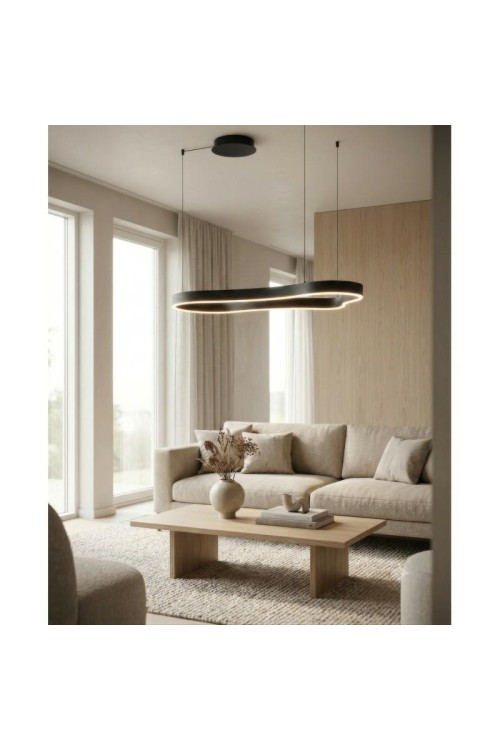 AZZARDO lampa wisząca MIRABELLA 120       3000K DIMM czarna