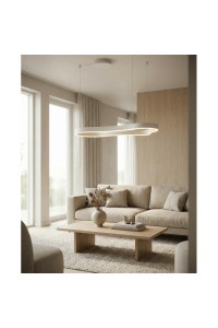 AZZARDO lampa wisząca MIRABELLA 90 3000K  DIMM biała