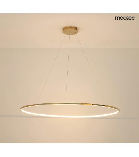 MOOSEE lampa wisząca RING SLIM 150 złota