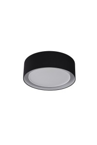 AZZARDO lampa sufitowa / plafon MILO      czarna