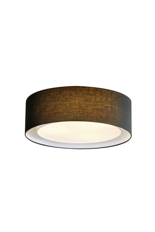 AZZARDO lampa sufitowa / plafon MILO      czarna