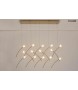 MOOSEE lampa wisząca TULIPPE 14 LINE  złota