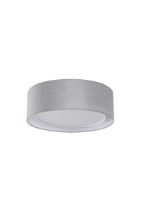AZZARDO lampa sufitowa / plafon MILO      szara