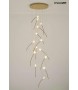 MOOSEE lampa wisząca TULIPPE 14 DISC złota