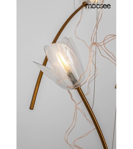 MOOSEE lampa wisząca TULIPPE 14 DISC złota