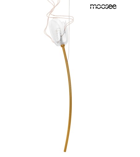MOOSEE lampa wisząca TULIPPE 14 DISC złota