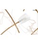 MOOSEE lampa wisząca TULIPPE 14 DISC złota