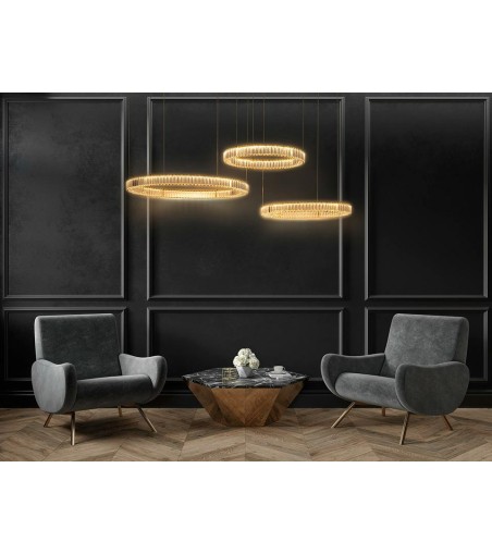 MOOSEE lampa wisząca LIBERTY 3A złota