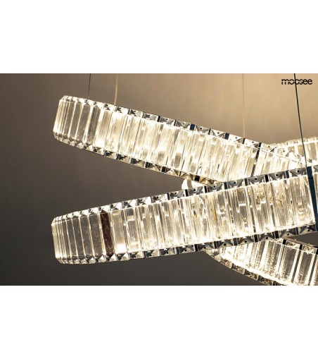 MOOSEE lampa wisząca WAVE 80 chrom