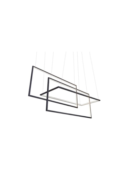 AZZARDO lampa wisząca METRIC czarna